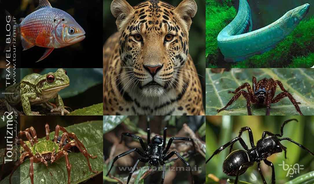 خطرناک ترین جانوران آمازون 