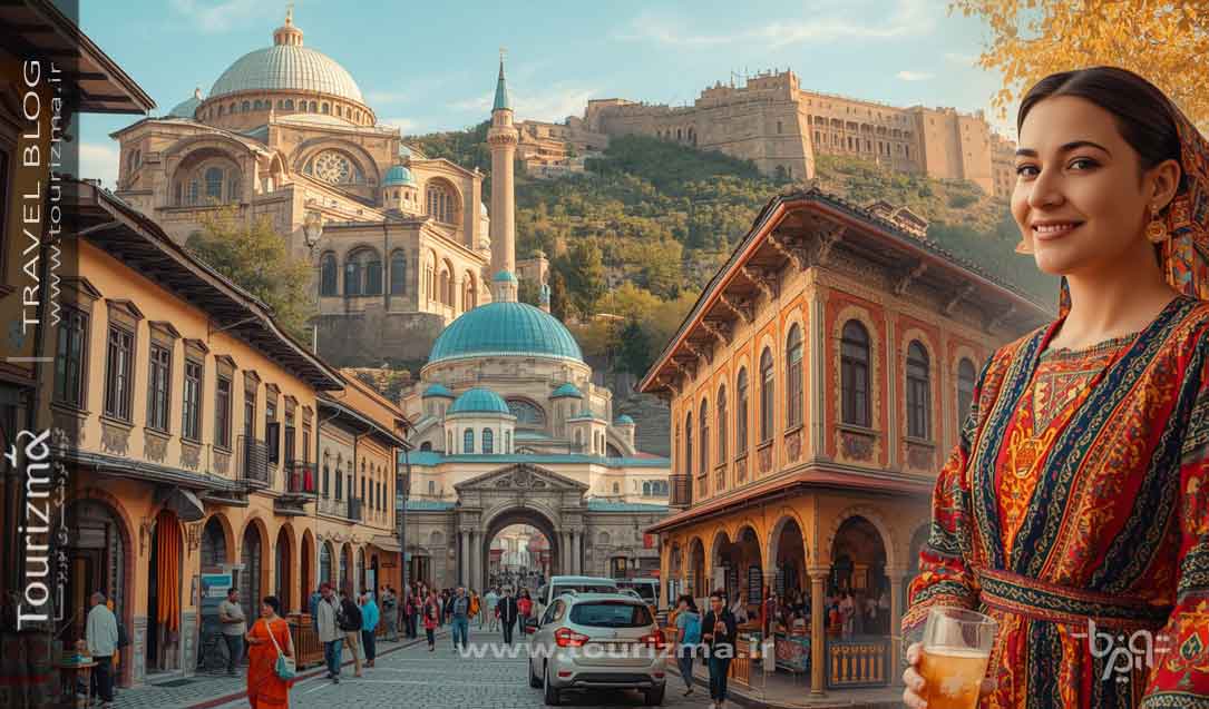 تصویر تزئینی از جاهای دیدنی در سفر به تفلیس