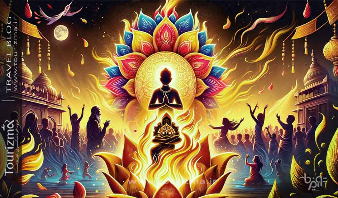 افسانه پرهلاد و هولیکا و جشن رنگ هند 