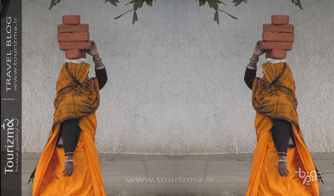 زنان کارگر در بمبئی 