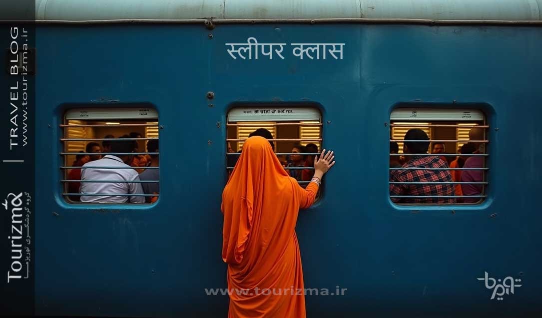 واگن قطار در هند 
