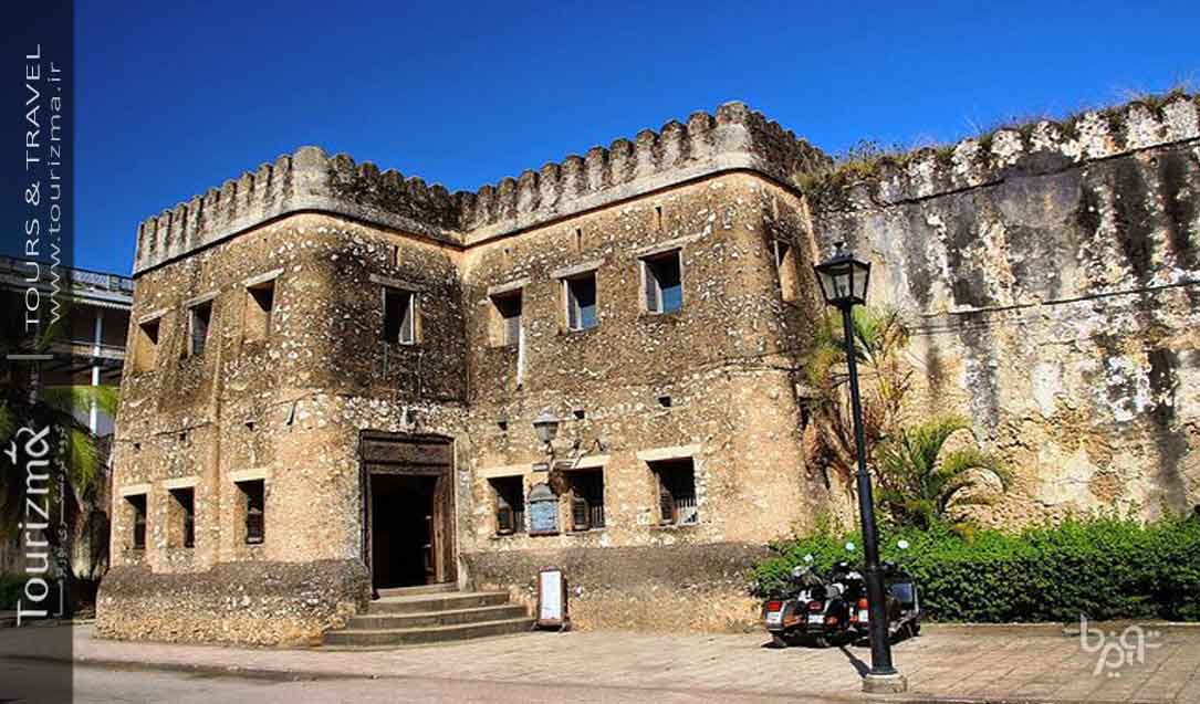 بنایی تاریخی در شهر سنگی زنگبار تانزانیا